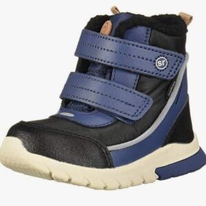 Stride Rite Blue and Black Kids Boots
